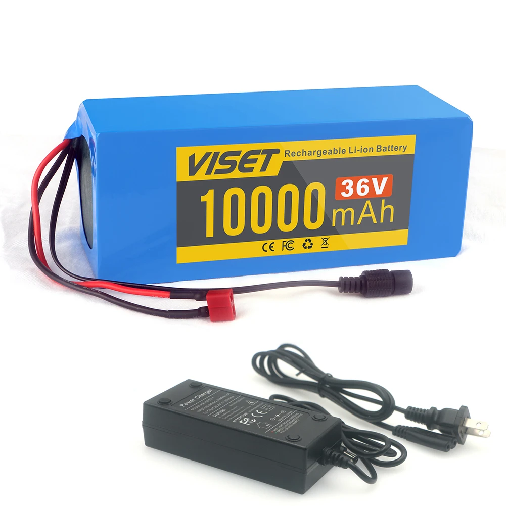 Новый высококачественный перезаряжаемый литиевый аккумулятор 36 в 10 Ач для