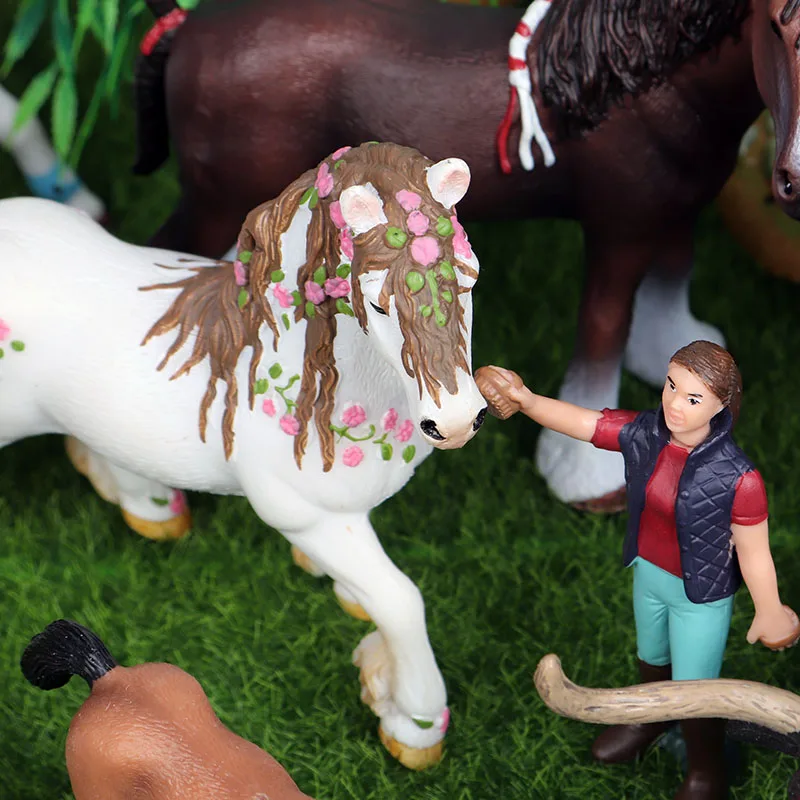 Экшн фигурки фермера моделирующие персонажи зоопарка пастушья рабочая девушка