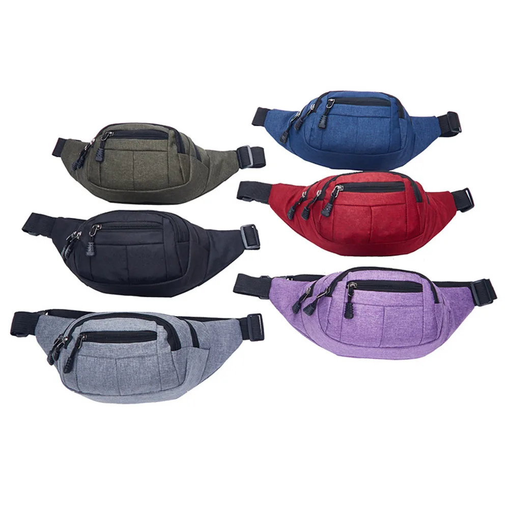 

Men and Women Washed Canvas Crossbody Chest Bag Sports Chest Pack Mobile Phone Bag Multifunctional Crossbody Bag Shoulder Bag