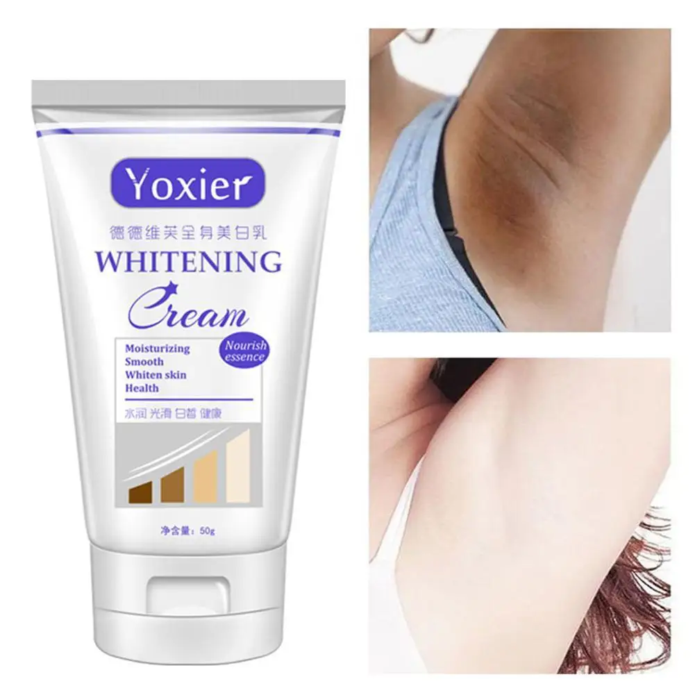 

Armpit Whitening Cream Skin Lightening Bleaching Cream Underarm Dark Skin Legs Knees Whitening Intimate Body Lotion