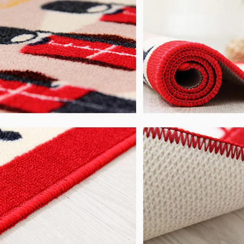 С героями мультфильмов 2 предмета/партия Ванная комната коврик Кухня Non slip ковер