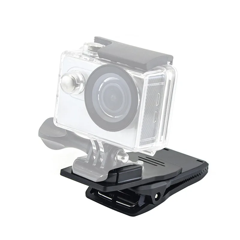 Вращающийся зажим на 360 градусов для GoPro Hero 8 7 6 5 4 3 + крепление рюкзак экшн камеры Go