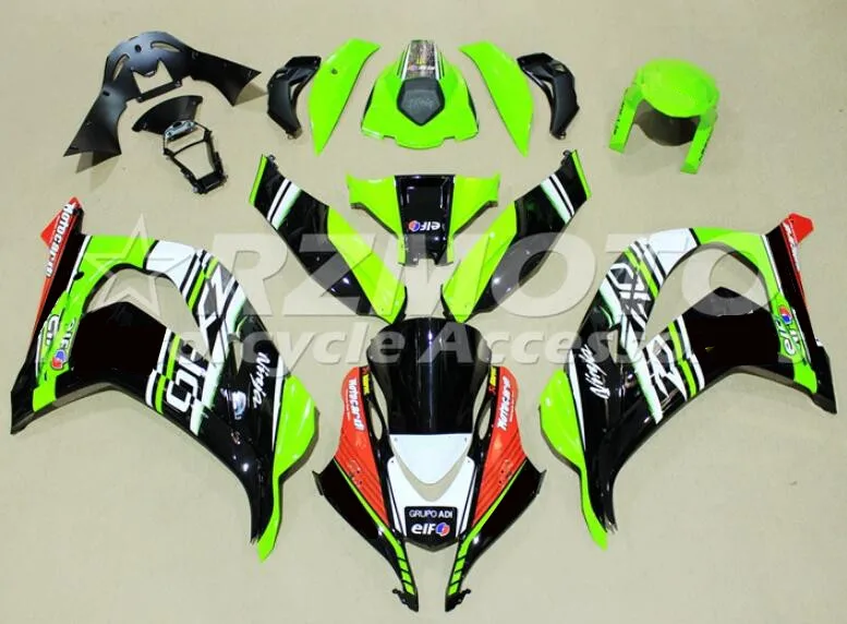 Новый ABS Обтекатели комплект подходит для kawasaki Ninja ZX10R 2016 2017 2018 полный набор 10R ZX на