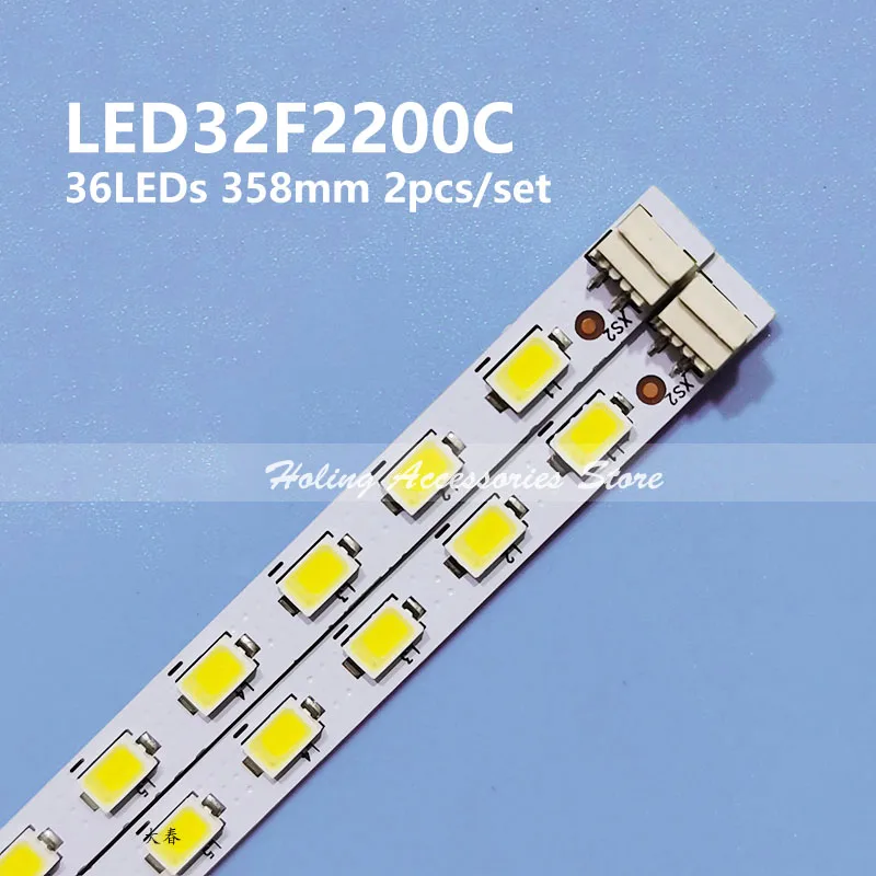 

2 шт./лот для konka LED32F2200CE освещенная контржурным светом ЖК-дисплей Лампы светодиодные панели 35016310 35016385 1 шт. = 36LED 357 мм 100% новый