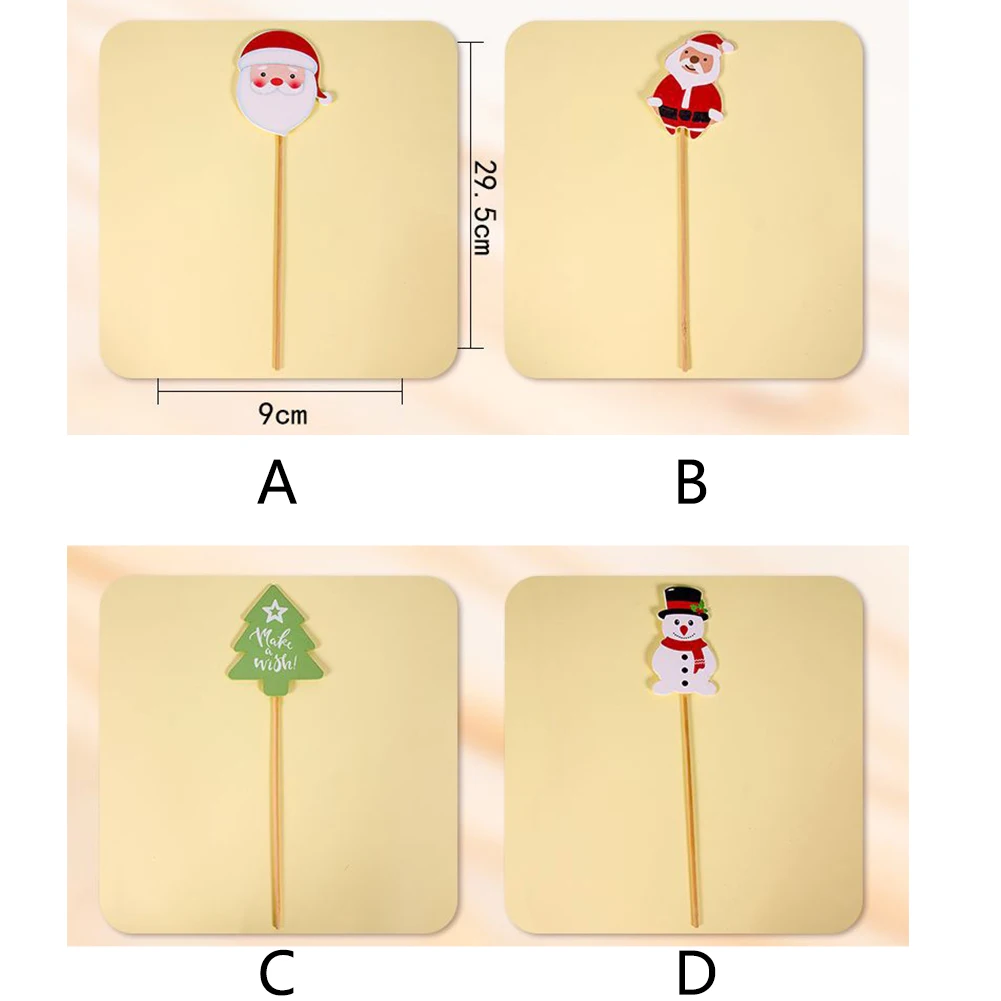 4 шт./компл. DIY обеденный стол ваза для цветов Многоразовые Рождественская елка