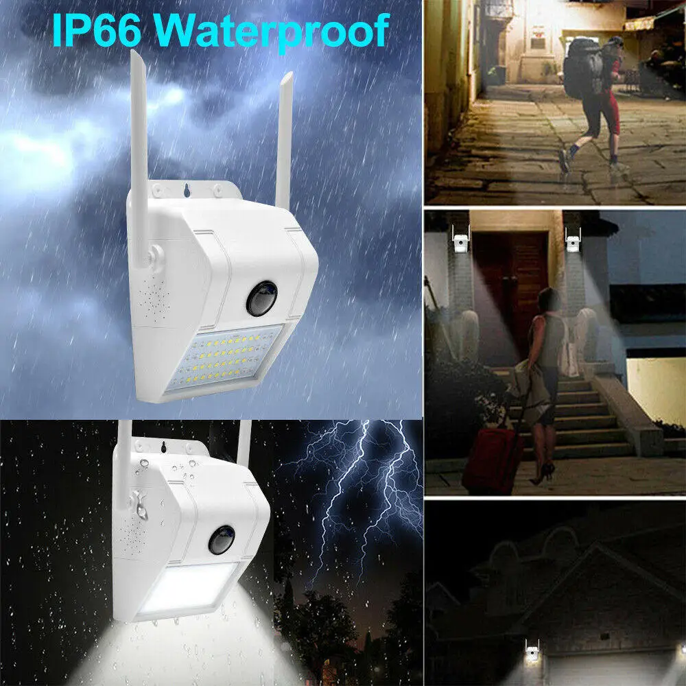Камера видеонаблюдения Xiaovv 1080P IP Wi Fi V380 водонепроницаемая для улицы D6|Камеры
