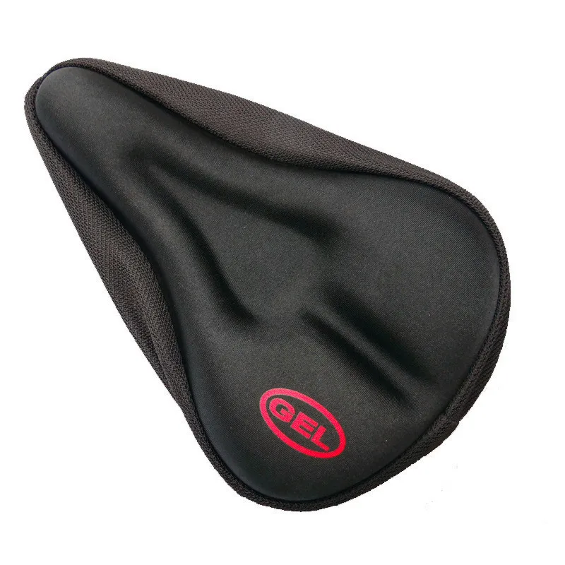 

3D Soft Thickened Breathable Bicycle Saddle Seat Mountain Bike Cycling Pad Cover Comfortable Foam Seat Gel Cushion Cove
