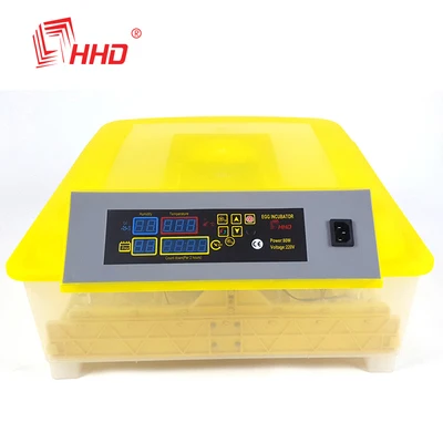 

56 Eggs Intelligent Full-automatic Egg Hatcher Incubator Hatching Machine for Chicken Duck Transparent Plastic 80W