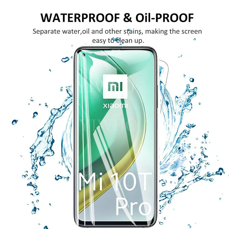 Закаленное стекло для Xiaomi Mi 10t Pro 5G чехол защитное защита экрана объектив камеры