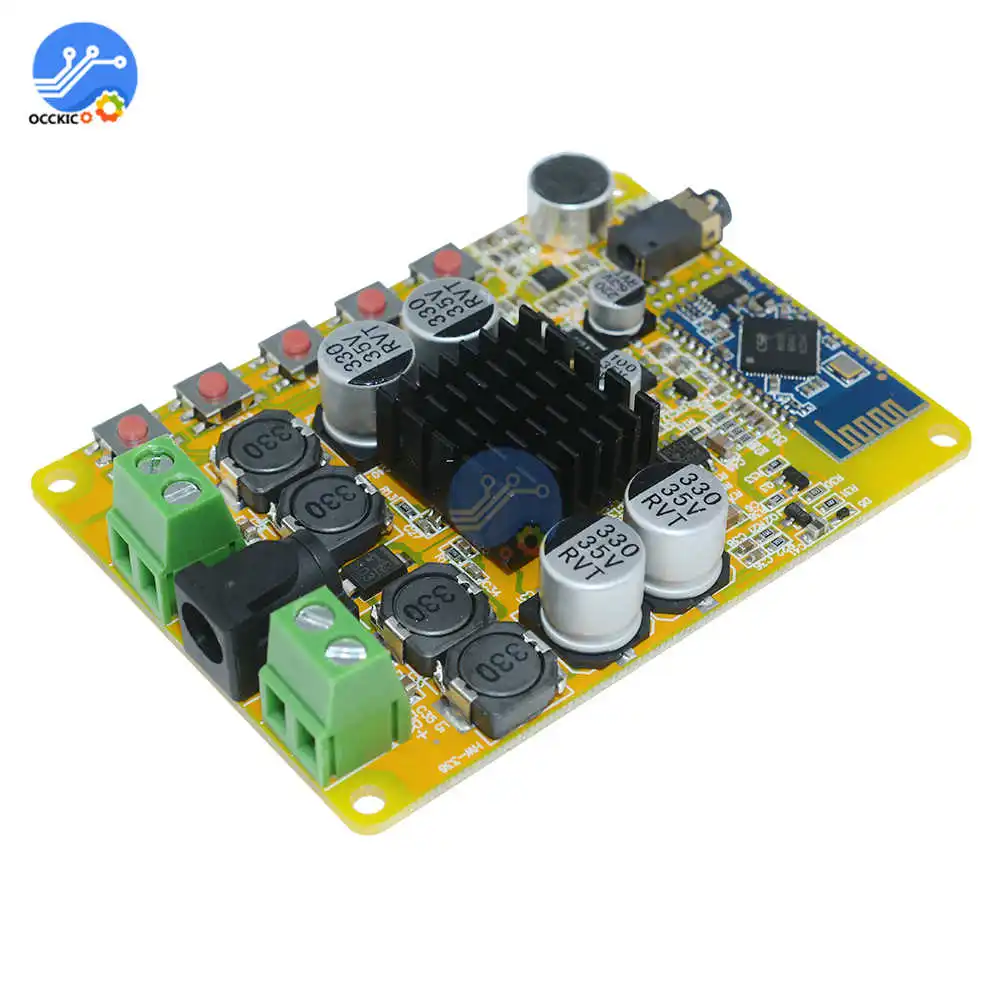 Плата усилителя TDA7492 Bluetooth 4 0 2x50 Вт 10-25 В постоянного тока | Электроника