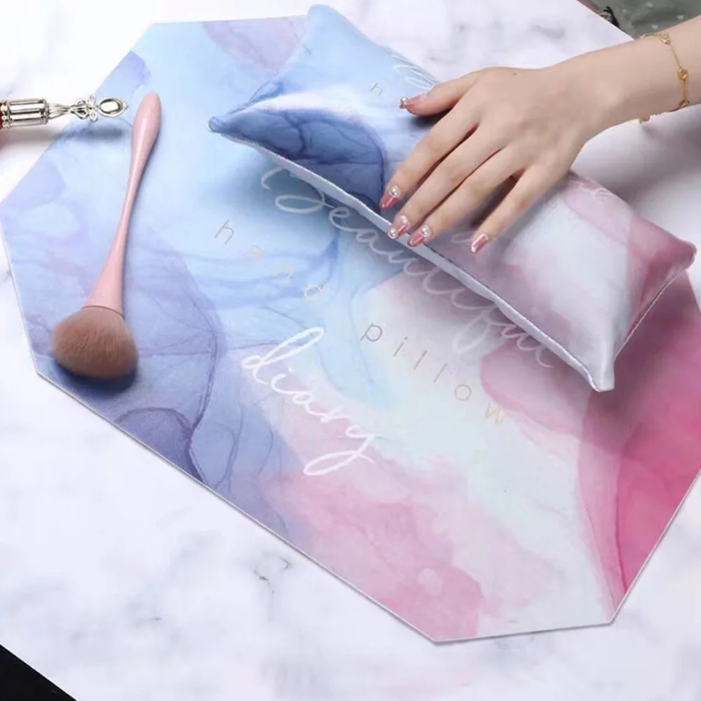 

1 Set of Manicure Hand Pillow with Mat Decorative Nail Beauty Tools for Home