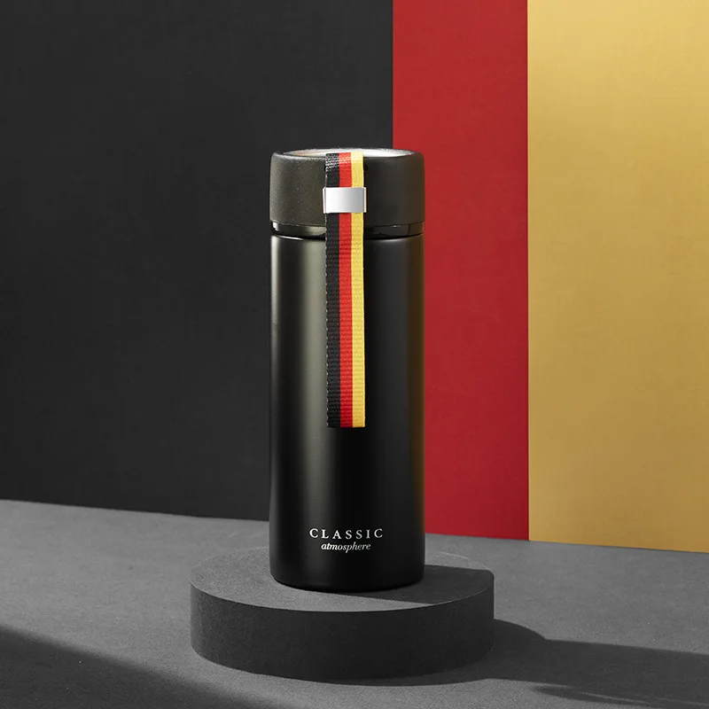 Качественная дорожная кружка 430 мл вакуумные фляжки термос из нержавеющей стали