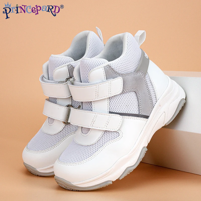 Zapatillas ortop&eacute;dicas Princepard para ni&ntilde;os y ni&ntilde;as, zapatos con soporte para ARCO, plantilla de pie plano, calzado deportivo informal para correr, oto&ntilde;o y primavera-3