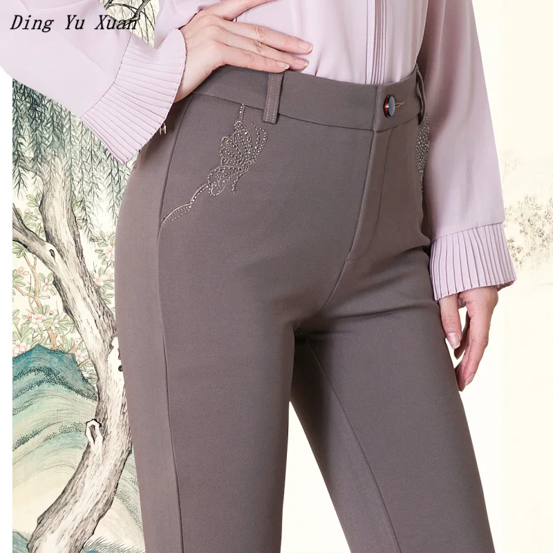 

Fashion New Women Pants Straight Slim High Waist Formal Trousers for Woman Female Plus size Office Lady Work Wear Pants 5XL 6XL
