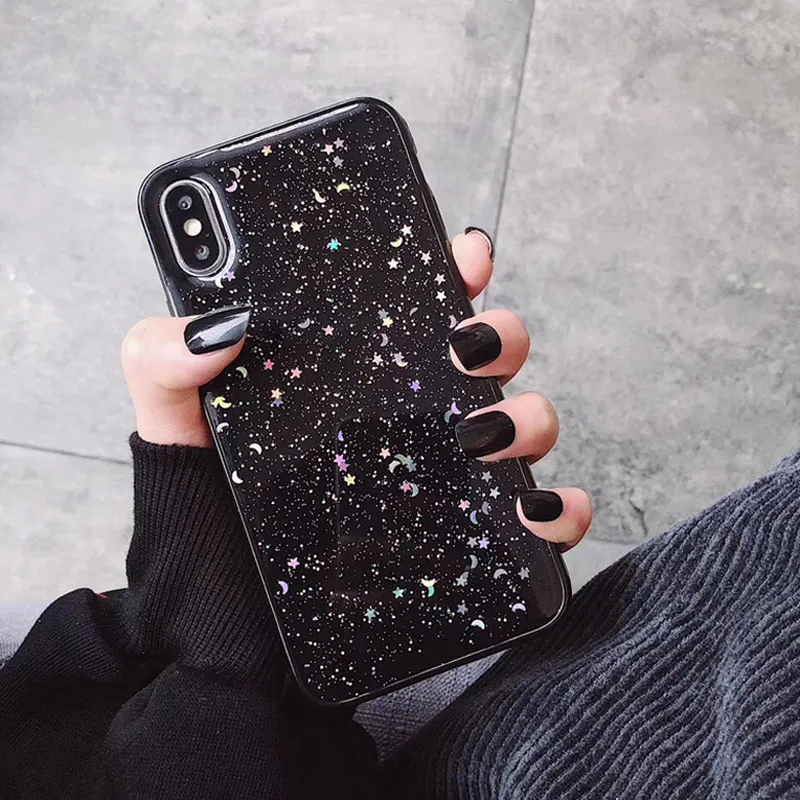 T2 Lovebay блестящий чехол с блестками для iphone 11, 8, 7 Plus, 6, 6 S, прозрачный мягкий чехол из ТПУ для iphone 11 Pro, X, XR, XS Max, задняя крышка - Цвет: T2