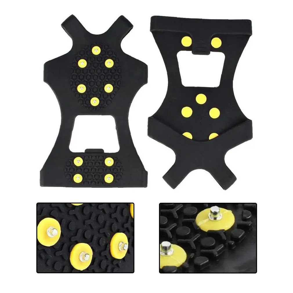 

Ten-tooth Ice Snow Grips Crampons Multi-function Anti-Slip Ice Cleat Crampons For Walking For Climbing On Snow And Ice