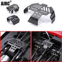 3 piece stainless steel chassis armored protection skid plate trx 4 bronco defender g500 k5 rc car protection board