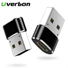 Переходник с Mini USB 2,0 папа на мама Type-c мама