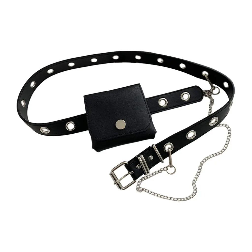 Забавная мини сумка через плечо кошелек для мелочи Кожаная поясная бумажник