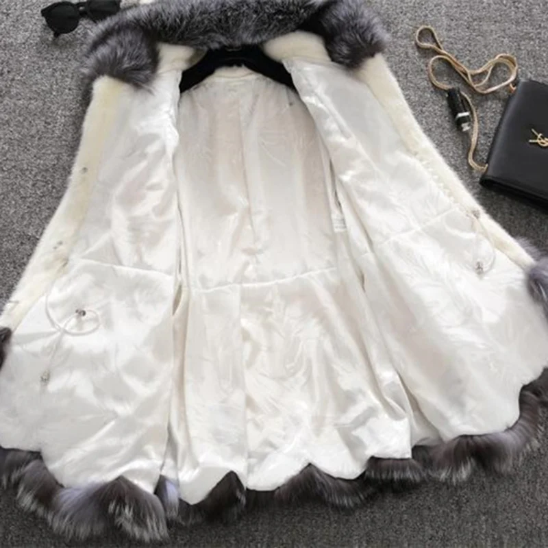 Новинка 2019 высококачественное осенне зимнее пальто из искусственного меха