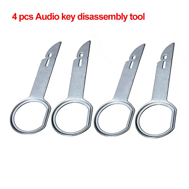 Инструменты для авто 7 шт. пластиковый инструмент снятия радио 4 зажим аудио двери