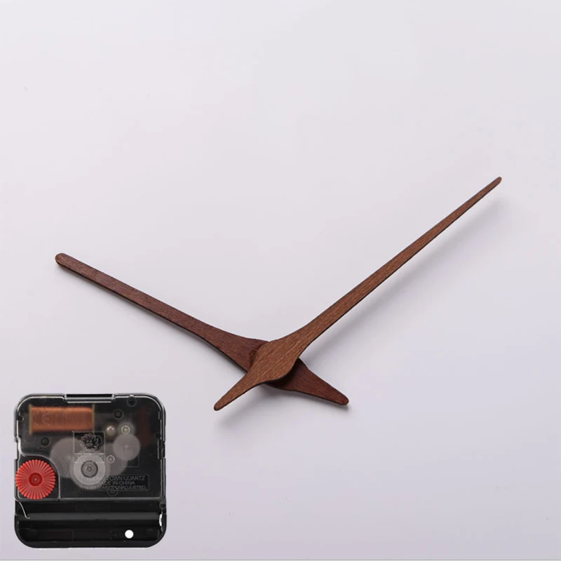 

FedEx 100sets Wooden Hands and Clock Mechanism for Wall Clock Repair Parts DIY Creative Clockwork часовой механизм 12inch