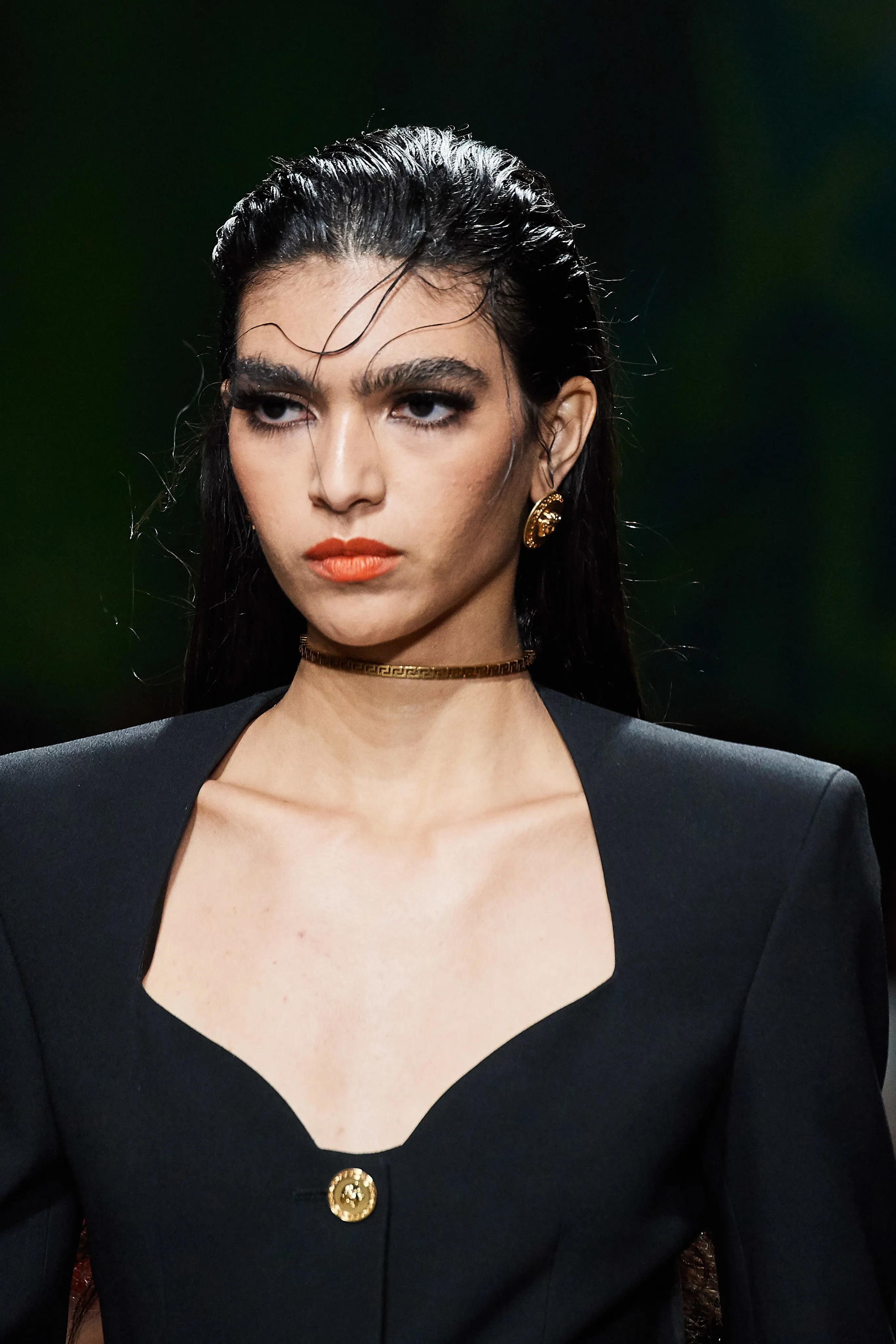 Женское однобортное платье DEAT облегающее с квадратным воротником высокой талией