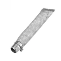 40hot612inch stainless steel beer filter tube screen home bar brewing mesh strainer
