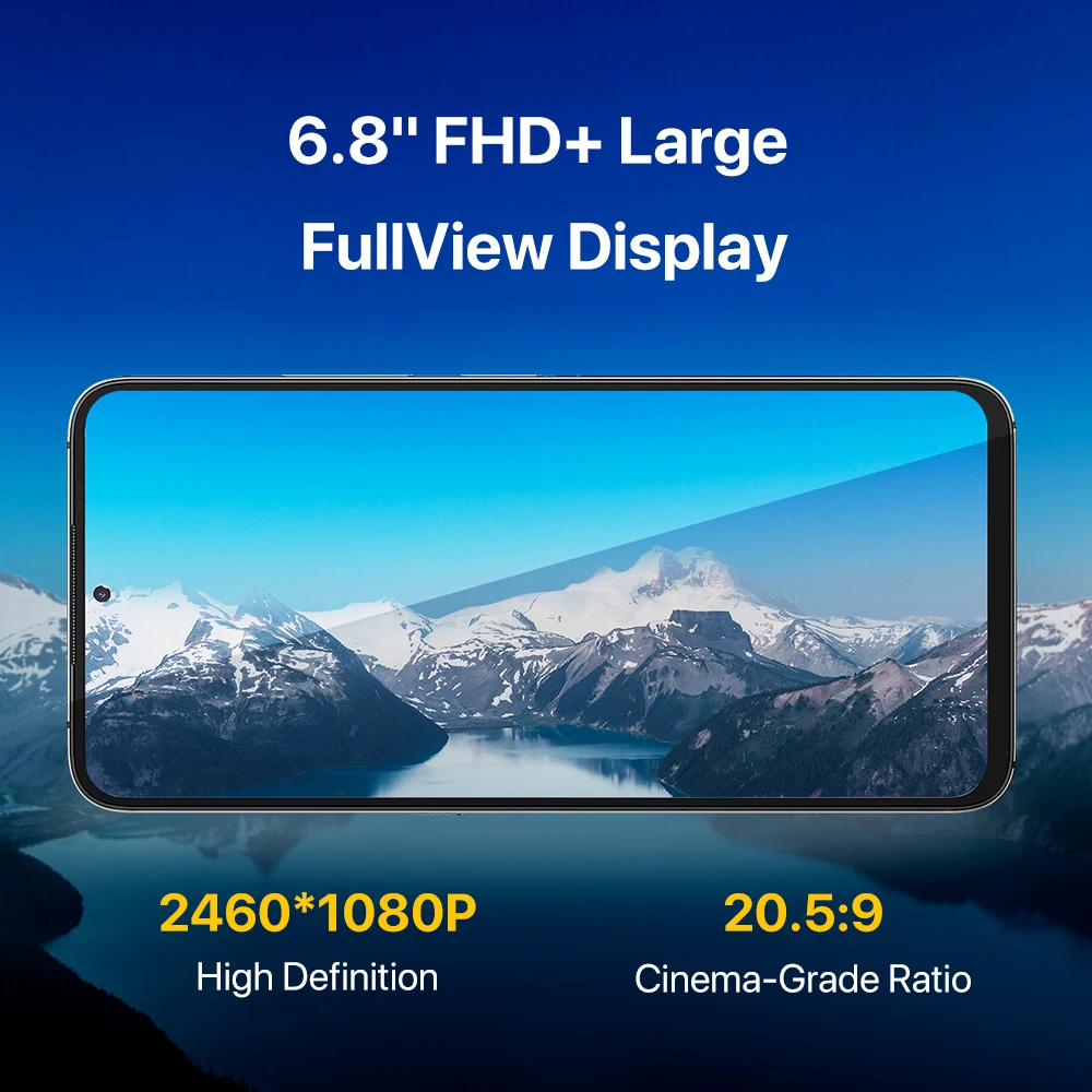 UMIDIGI-tel&eacute;fono inteligente A11 Pro Max versi&oacute;n Global, Smartphone con Android 11, pantalla FHD de 6,8 pulgadas, 128GB, Helio G80, Triple c&aacute;mara de 48MP, 5150mAh-2