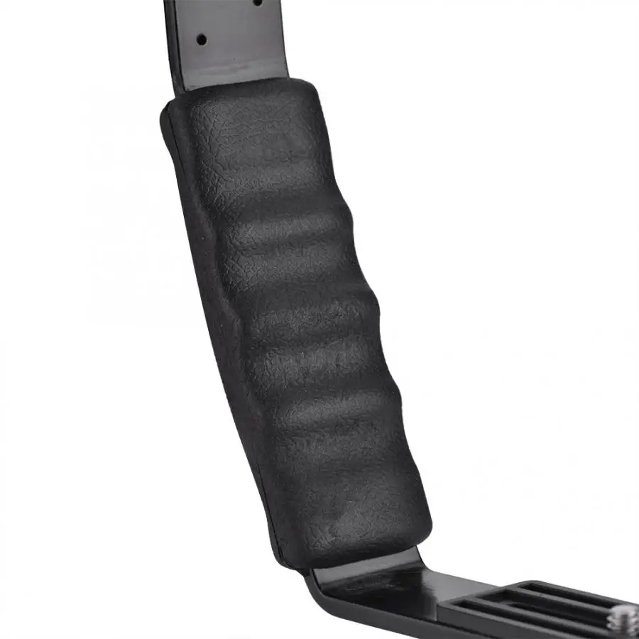 Новинка L образный кронштейн для вспышки камеры двойной держатель горячей обуви