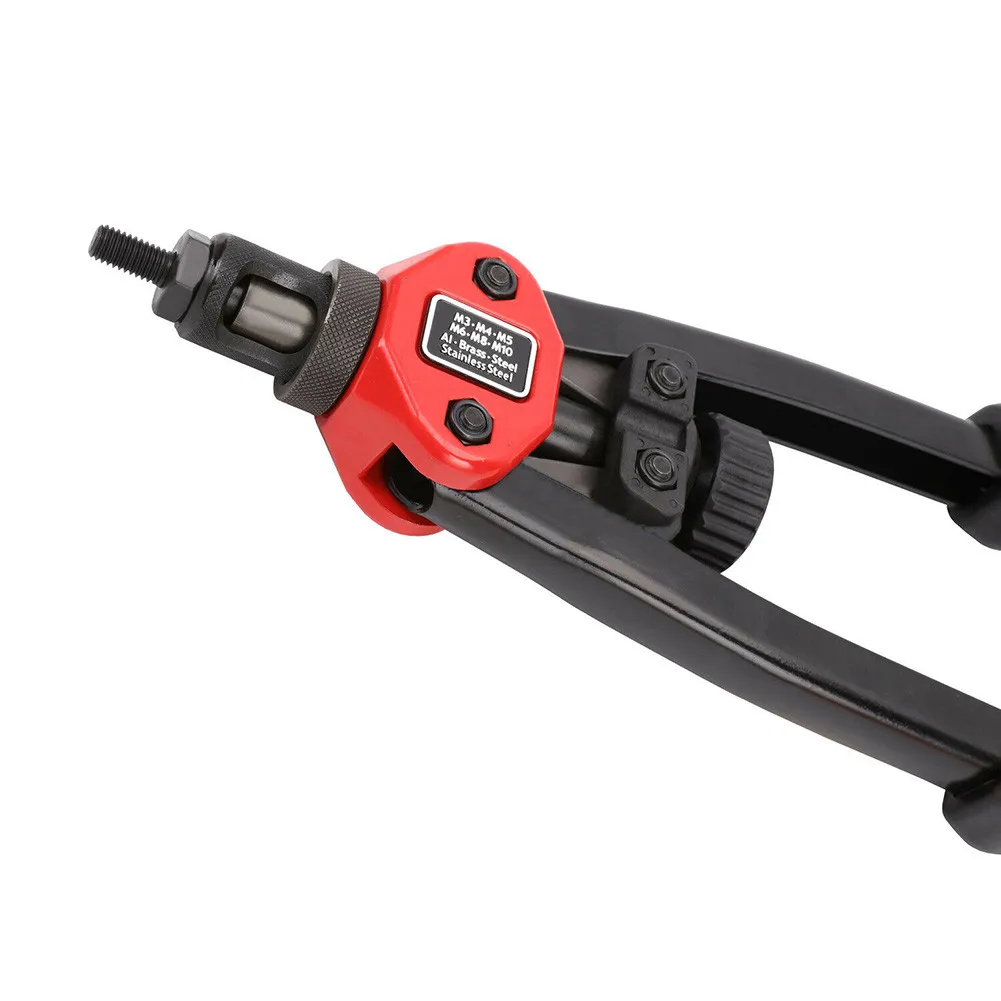 

Rivet Tool Kit Rivet Thread Setting Tool Nut Setter NutSert Metric SAE Riveting Hand Tools 14 * Interchangeable Mandrel