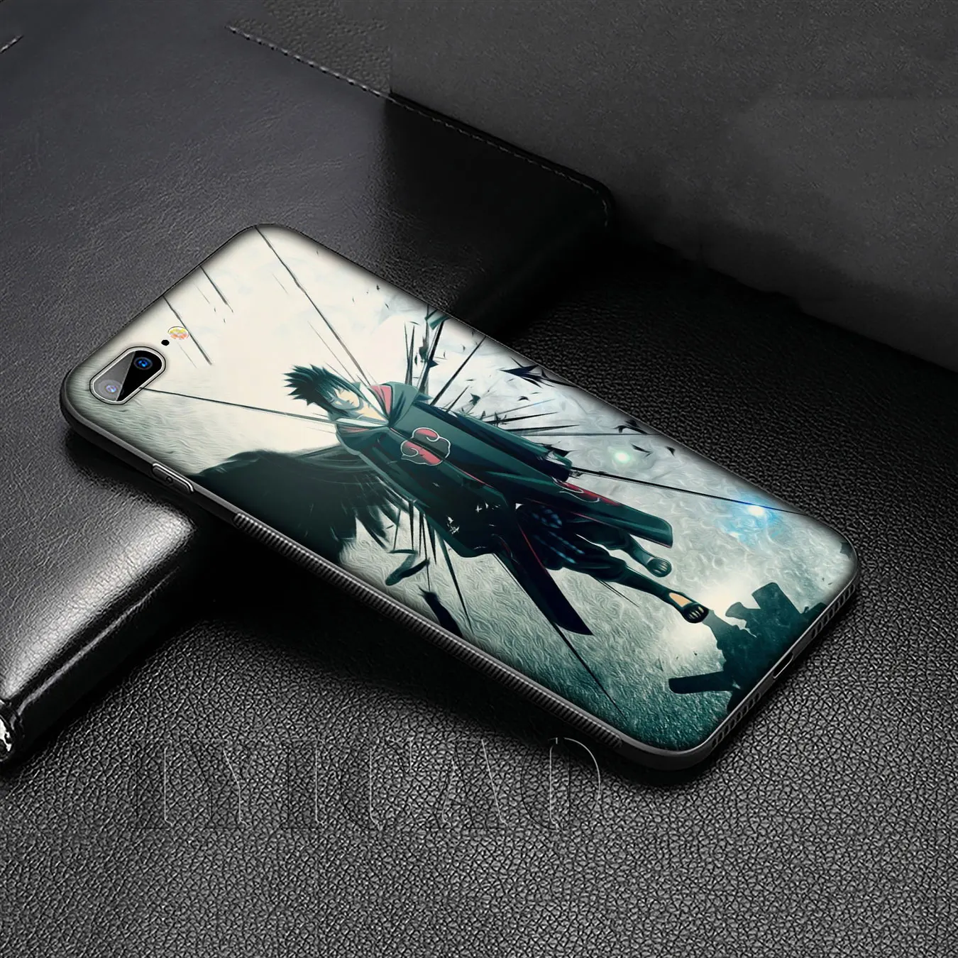 Akatsuki логотип Наруто ведущий Мягкий силиконовый чехол для iPhone 11 Pro XR X XS Max 6 6S 7 8 Plus 5