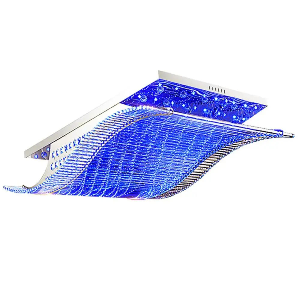 Современная люстра кристаллы для люстры K9 из хрусталя и нержавеющей стали 4 сцены