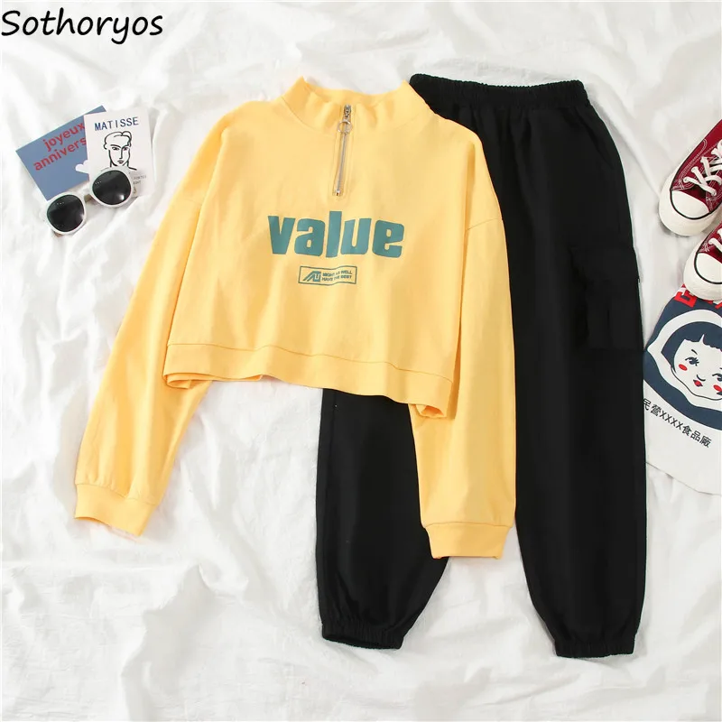 Женские комплекты элегантная повседневная одежда в Корейском стиле