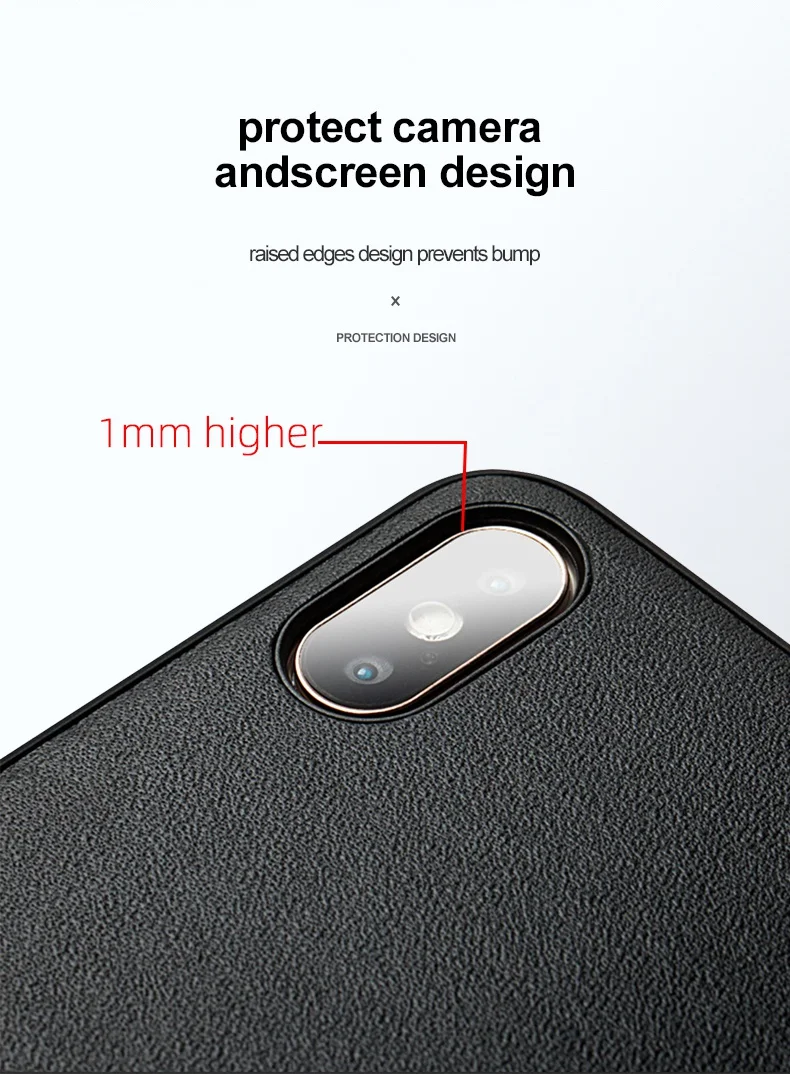 Для iPhone X Xr Xs 11 Pro Max Роскошный чехол из натуральной кожи для iPhone 7 8 Plus анти-осенняя крышка
