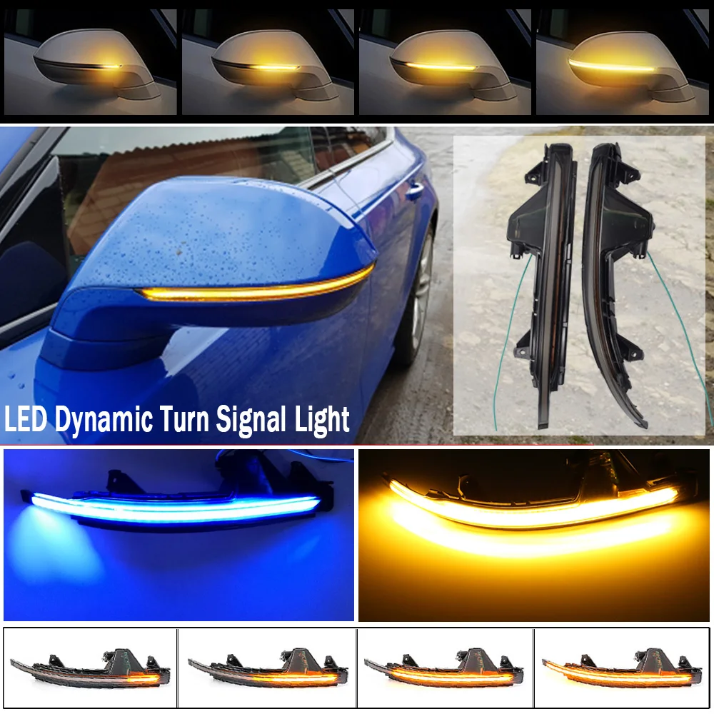 Светодиодный динамический поворотник для зеркала заднего вида с