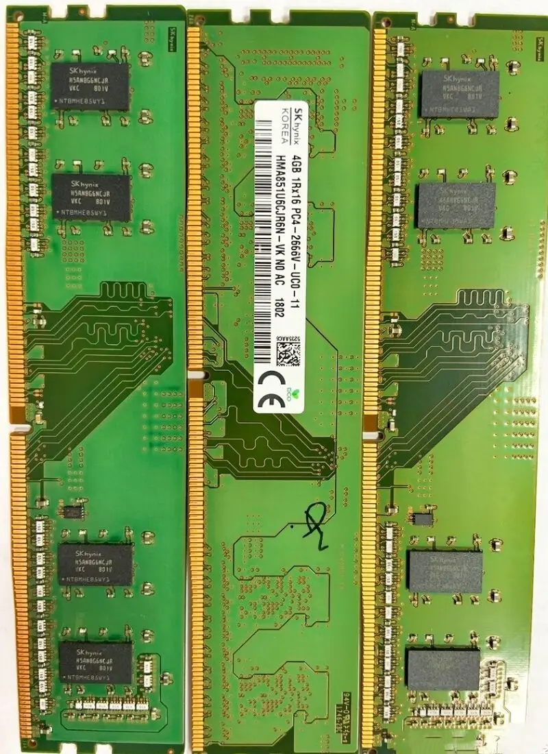 

SK hynix RAMS ddr4 4gb 2666mhz desktop memory DDR4 4GB 1Rx16 PC4-2666V-UC0-11 Computer memoria DDR4 4GB 2666MHz 288PIN