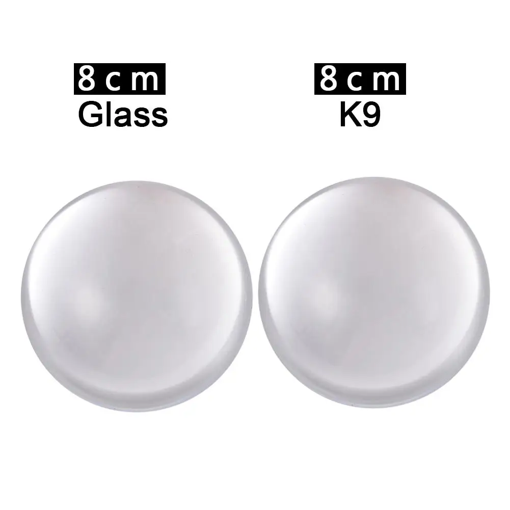 Увеличительное стекло пресс папье Купольные лупы полухрустальный шар 80 мм