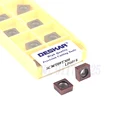 Твердосплавные Токарные пластины SCMT09T304 SCMT09T308 LF6018 для токарного станка с ЧПУ, качественные режущие пластины PVD + CVD для обработки нержавеющей стали