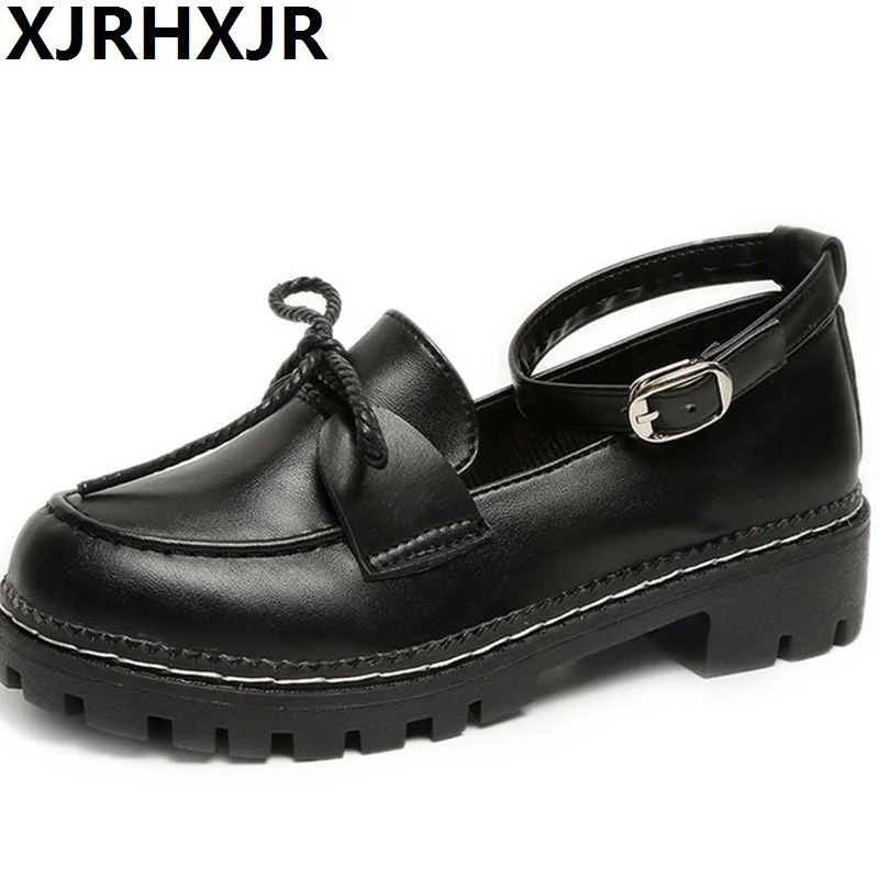 XJRHXJR японская женская обувь в стиле &quotЛолита&quot для колледжа девочек