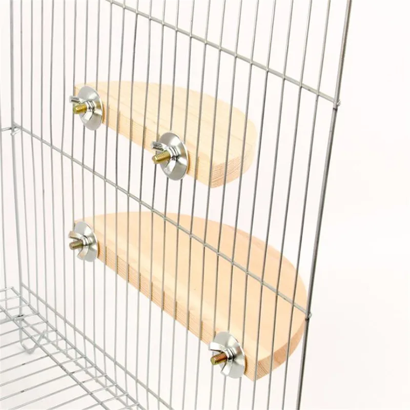 1 шт. новинка подставка для домашних животных птиц попугая деревянная платформа