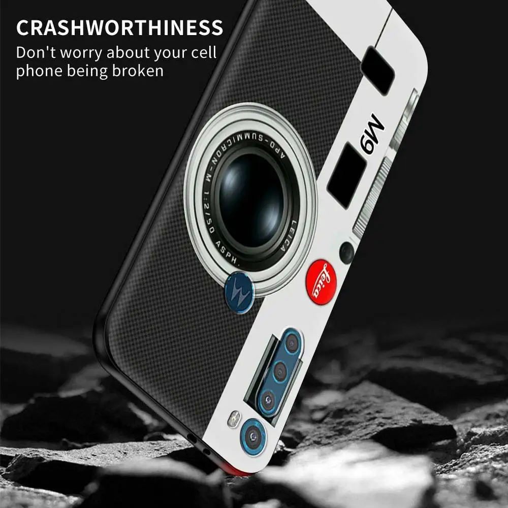 Case for Motorola Moto G9 Play One Fusion Plus G8 Power Lite Soft Cover Hype G Stylus E6s E7 Phone Funda Cassette Music Coque