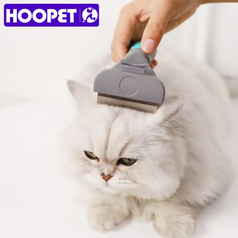 HOOPET расческа для вычесывания шерсти домашних животных щетка груминга собак и