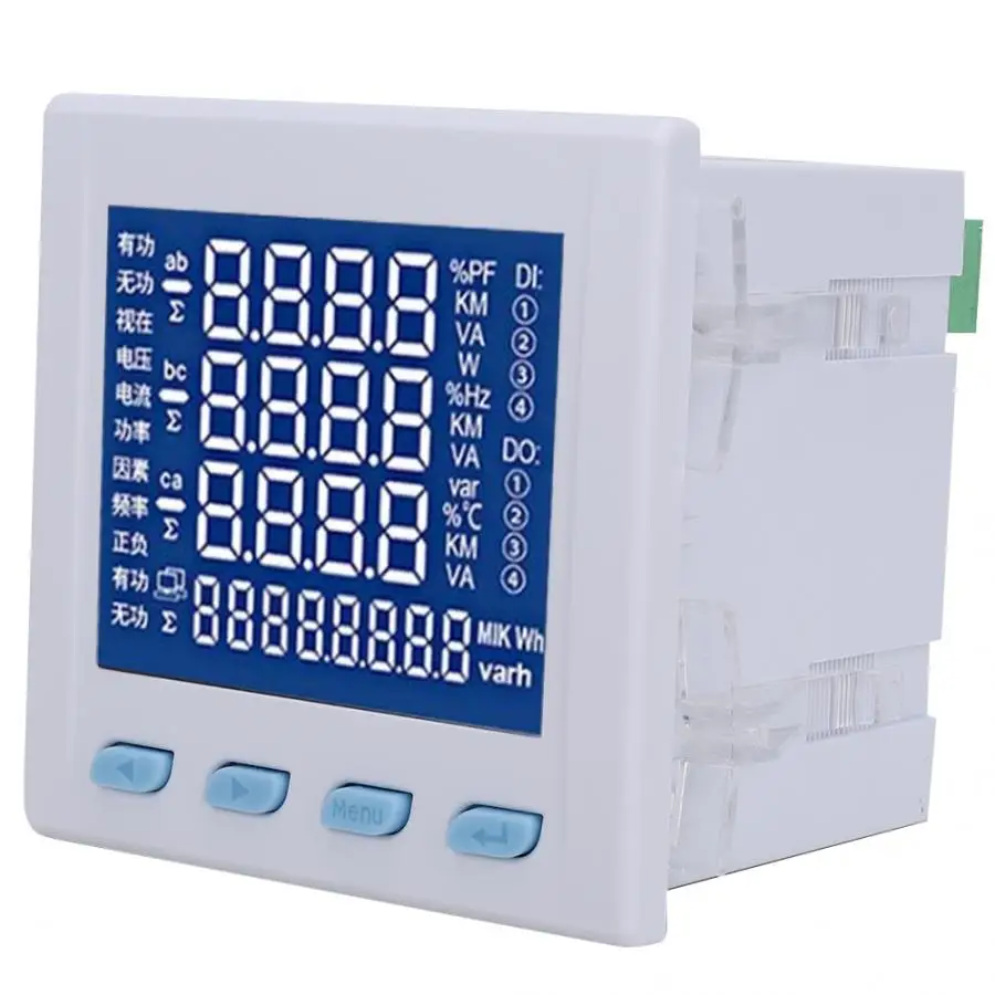 40 65Hz AC220V измеритель мощности Цифровой светодиодный напряжения электроэнергии