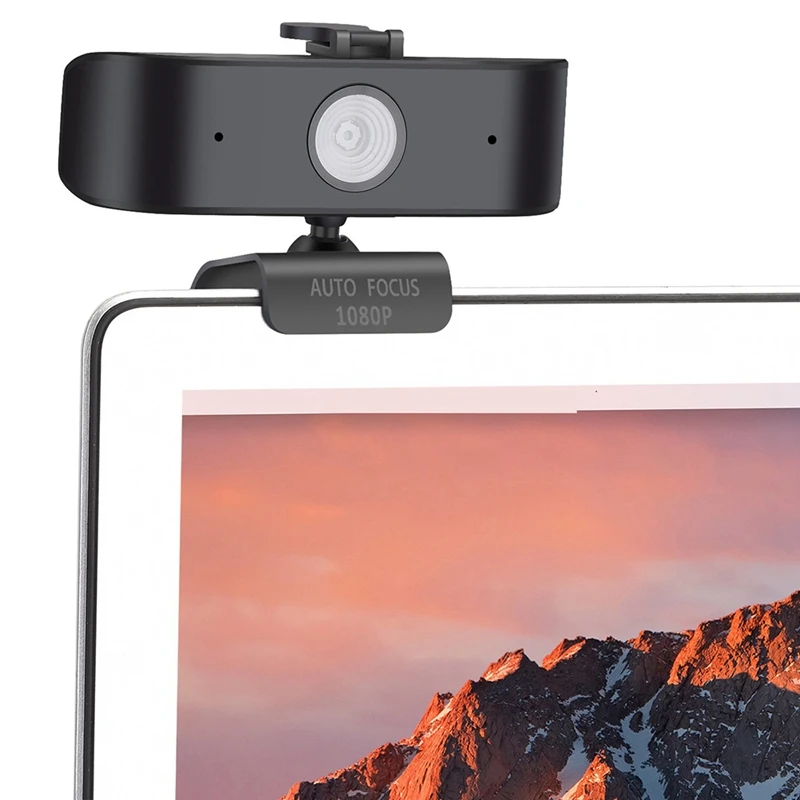 

1080P HD Computer Camera USB Drive-Free Autofocus Camera Built-in Microphone for Video Calling Conference