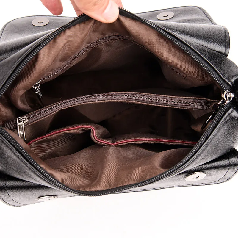 Женская сумка bolsas feminina женская кожаная мессенджер дизайнерская на плечо высокое
