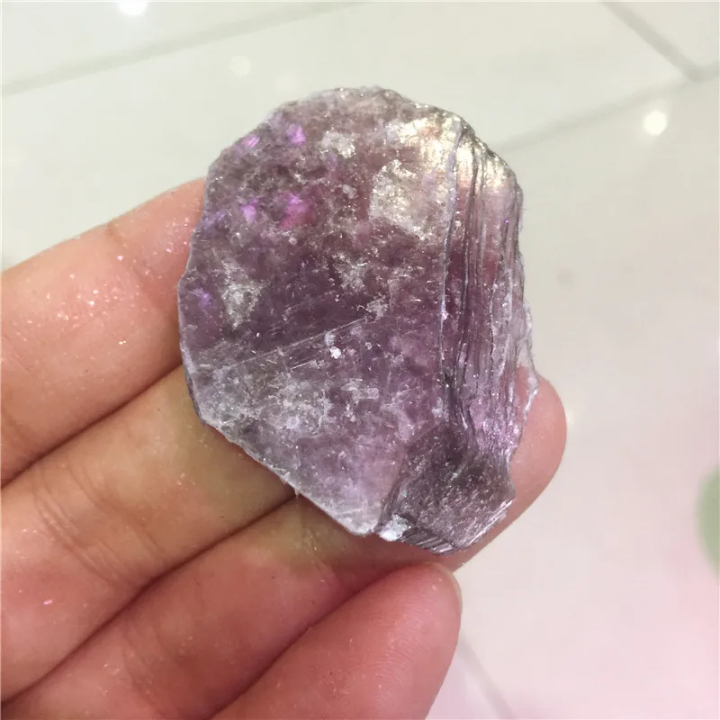 1pcs Natural multicolor Ziyun mother Purple crystal original stone specimens | Дом и сад