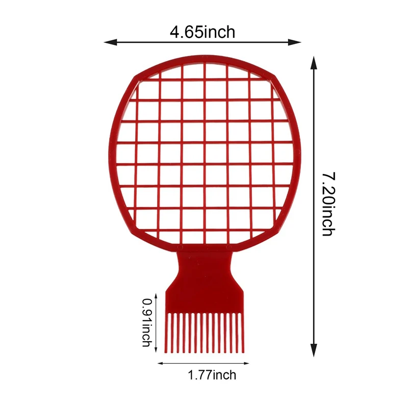 4 шт. гребень для завивки афро завивка спирали волос инструмент мужчин кудрявые