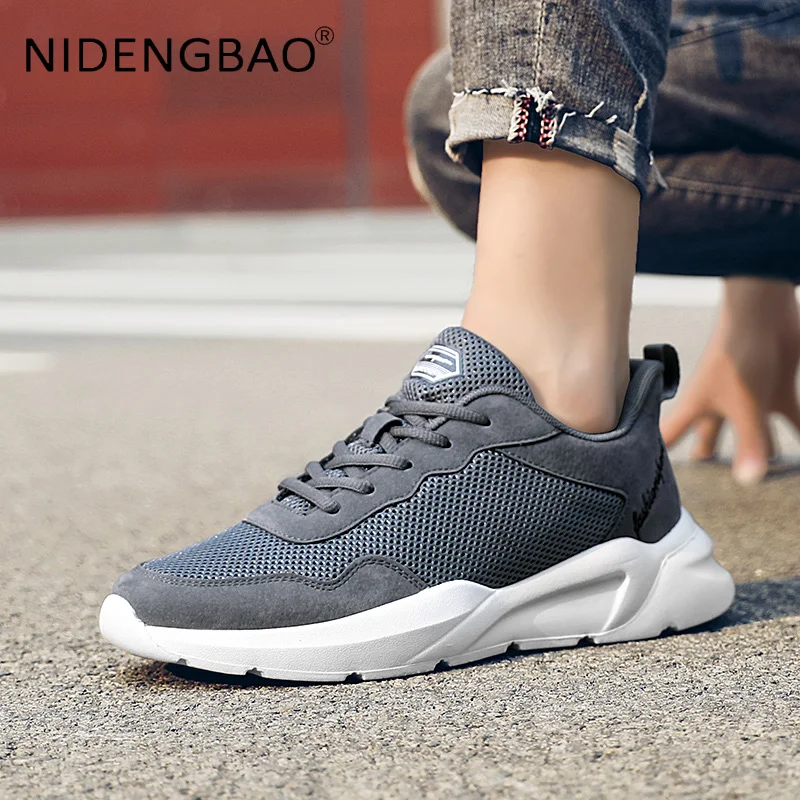 Mens Sneakers Running Shoes Mesh Breathable Comfortable Male Lightweight Walking Jogging Hiking Casual Sports Shoes Zapatillas