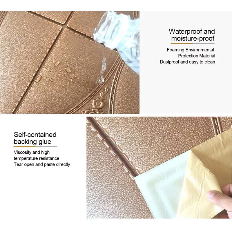 ПВХ пены 3D стены Стикеры s домашний декор обои для стен Сделай Сам кирпич Гостиная